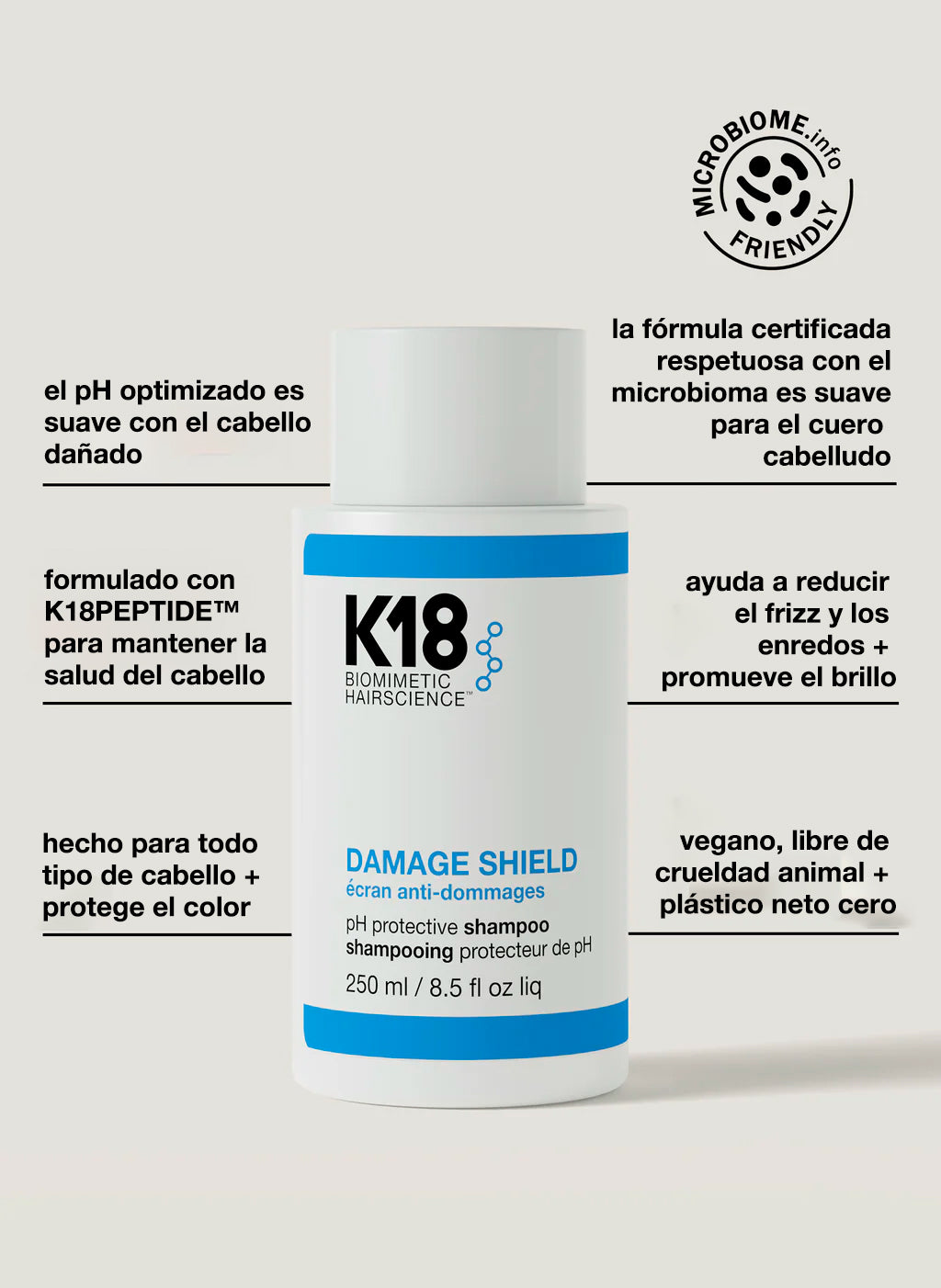 DAMAGE SHIELD pH protective shampoo